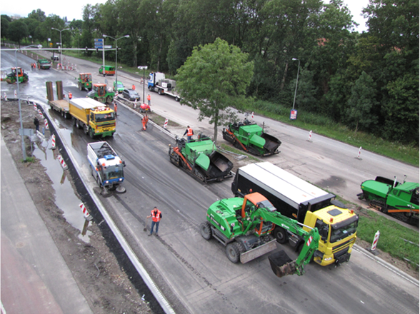 Wegwerkzaamheden Porvinciale weg