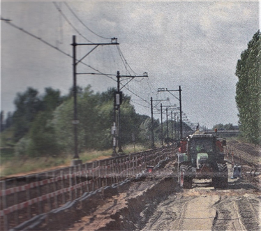Werkzaamheden aan het spoor