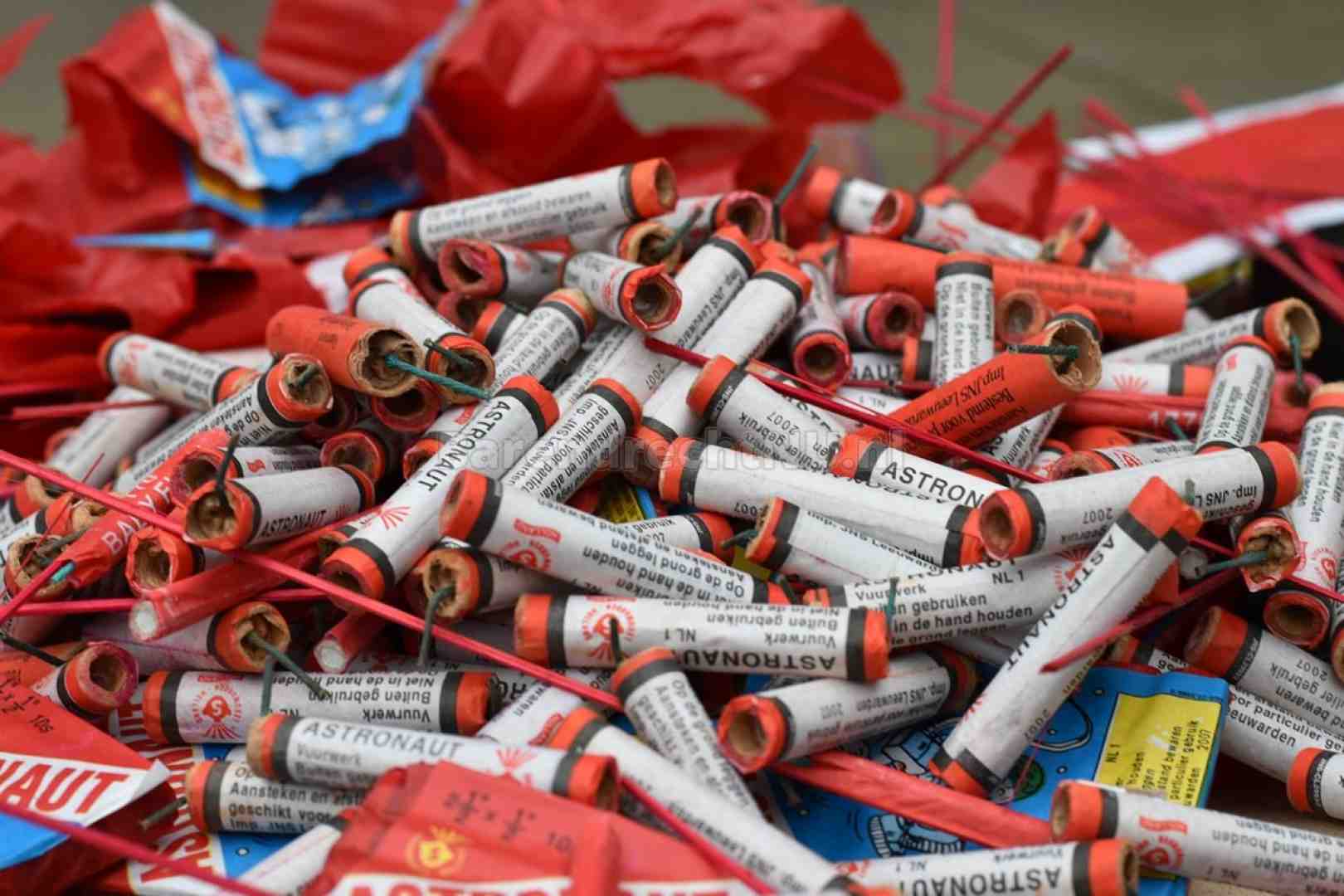 Vuurwerkafval inleveren