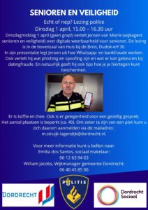 Flyer Politie