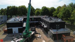 Bouw ASVZ van den Broek-erf