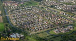 Luchtfoto gemaakt door Cees Schilthuizen