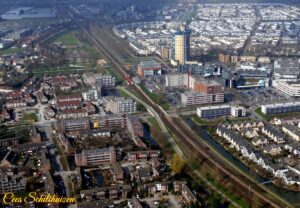 Luchtfoto gemaakt door Cees Schilthuizen