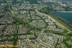 Luchtfoto gemaakt door Cees Schilthuizen