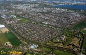 Luchtfoto gemaakt door Cees Schilthuizen