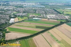 Luchtfoto gemaakt door Cees Schilthuizen