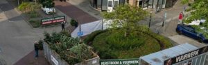 Vuurwerk en Kerstboom inleverpunt