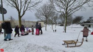 Sneeuw en sneeuwpret in Stadspolders (2026)