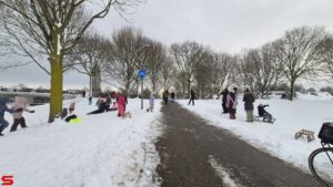 Sneeuw en sneeuwpret in Stadspolders (2026)