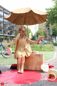 Levende standbeelden stadspolders (2021)