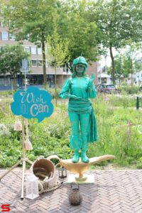 Levende standbeelden stadspolders (2021)