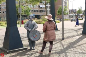 Levende standbeelden stadspolders (2022)