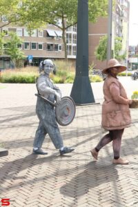 Levende standbeelden stadspolders (2022)