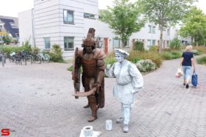 Levende standbeelden stadspolders (2022)