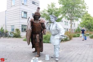 Levende standbeelden stadspolders (2022)