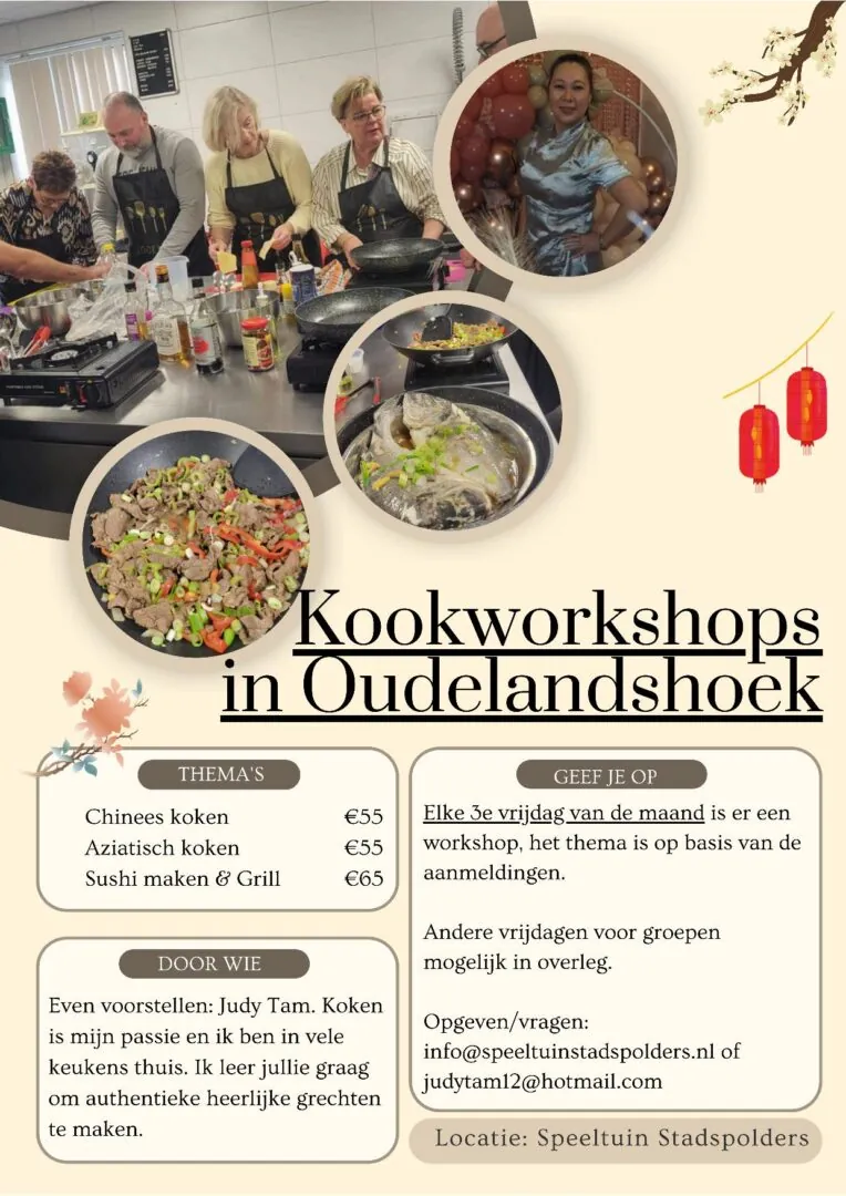 Kookworkshops Stadspolders: Maak van Koken een Beleving!