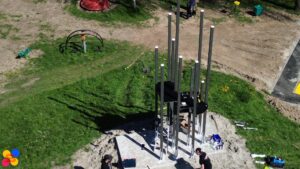 Nieuwe Glijbaan Speeltuin Stadspolders