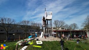 Nieuwe Glijbaan Speeltuin Stadspolders