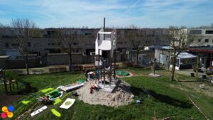 Nieuwe Glijbaan Speeltuin Stadspolders