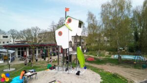 Nieuwe Glijbaan Speeltuin Stadspolders
