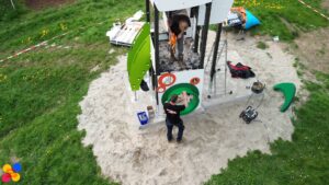 Nieuwe Glijbaan Speeltuin Stadspolders