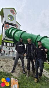 Nieuwe Glijbaan Speeltuin Stadspolders