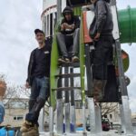 Nieuwe Glijbaan Speeltuin Stadspolders