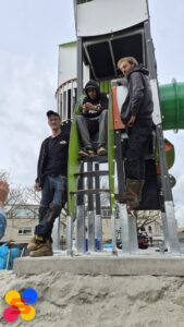 Nieuwe Glijbaan Speeltuin Stadspolders
