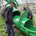 Nieuwe Glijbaan Speeltuin Stadspolders