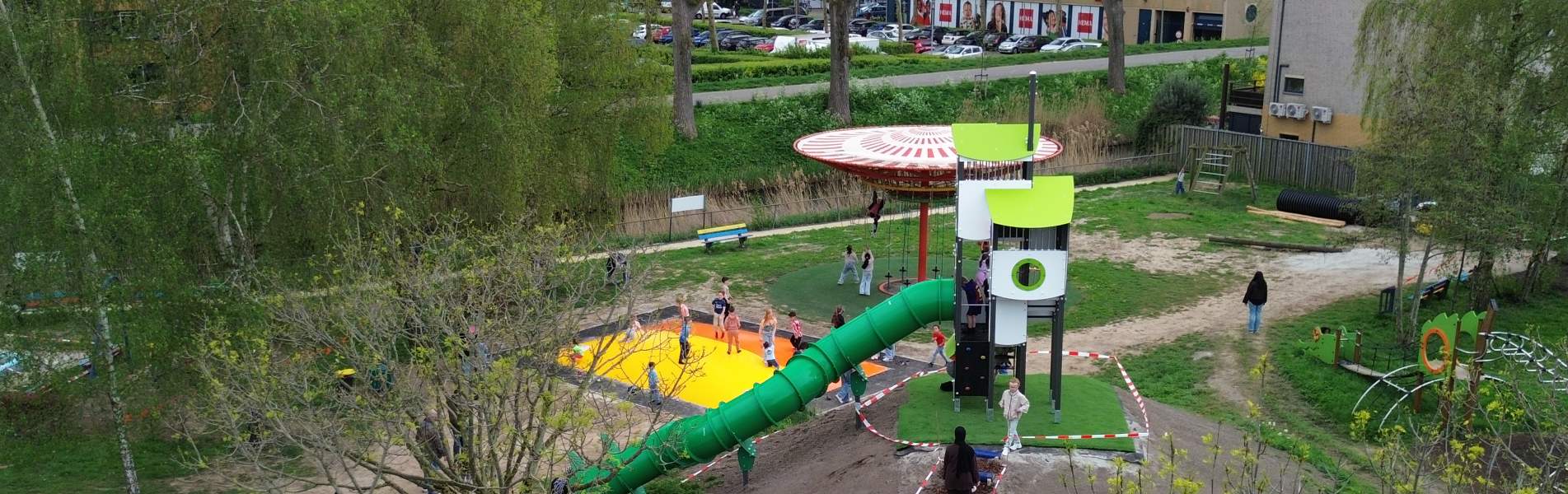 Vernieuwde Speeltuin Stadspolders feestelijk geopend
